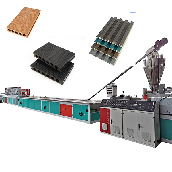 Máquina para fabricar perfiles de panel de pared con marco de puerta impermeable WPC para interiores Línea de producción de puertas WPC