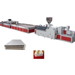 PVC WPC Wood Plastic Hollow Hollow Machine Máquina de panel de puerta WPC Máquina de extrusión de la puerta WPC