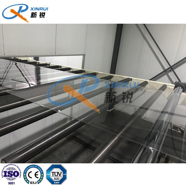 Máquina de fabricación de plástico de policarbonato de 1220 mm PC